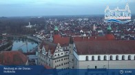 Archiv Foto Webcam Neuburg an der Donau - Hofkirche 00:00