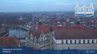 Archiv Foto Webcam Neuburg an der Donau - Hofkirche 18:00