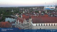 Archiv Foto Webcam Neuburg an der Donau - Hofkirche 02:00