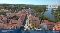 Archived image Webcam Neuburg an der Donau - Court Church 12:00