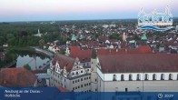 Archiv Foto Webcam Neuburg an der Donau - Hofkirche 02:00