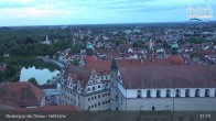 Archiv Foto Webcam Neuburg an der Donau - Hofkirche 02:00