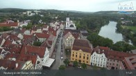 Archiv Foto Webcam Neuburg an der Donau - Hofkirche 16:00