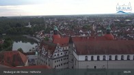Archiv Foto Webcam Neuburg an der Donau - Hofkirche 04:00