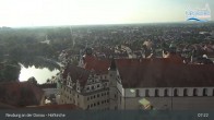 Archiv Foto Webcam Neuburg an der Donau - Hofkirche 06:00