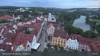 Archiv Foto Webcam Neuburg an der Donau - Hofkirche 04:00