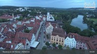 Archiv Foto Webcam Neuburg an der Donau - Hofkirche 04:00