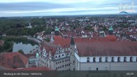 Archiv Foto Webcam Neuburg an der Donau - Hofkirche 04:00
