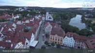 Archiv Foto Webcam Neuburg an der Donau - Hofkirche 02:00