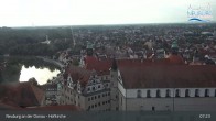 Archiv Foto Webcam Neuburg an der Donau - Hofkirche 06:00