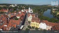Archiv Foto Webcam Neuburg an der Donau - Hofkirche 08:00