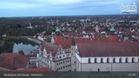 Archiv Foto Webcam Neuburg an der Donau - Hofkirche 02:00