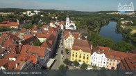 Archiv Foto Webcam Neuburg an der Donau - Hofkirche 08:00