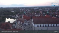Archiv Foto Webcam Neuburg an der Donau - Hofkirche 04:00