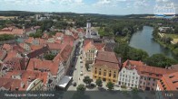 Archiv Foto Webcam Neuburg an der Donau - Hofkirche 12:00