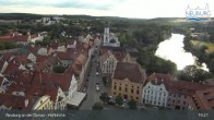 Archiv Foto Webcam Neuburg an der Donau - Hofkirche 18:00