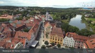 Archiv Foto Webcam Neuburg an der Donau - Hofkirche 12:00
