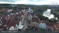 Archiv Foto Webcam Neuburg an der Donau - Hofkirche 18:00