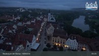 Archiv Foto Webcam Neuburg an der Donau - Hofkirche 04:00