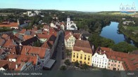 Archiv Foto Webcam Neuburg an der Donau - Hofkirche 09:00