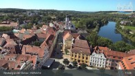 Archiv Foto Webcam Neuburg an der Donau - Hofkirche 12:00