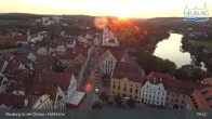 Archiv Foto Webcam Neuburg an der Donau - Hofkirche 00:00