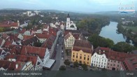 Archiv Foto Webcam Neuburg an der Donau - Hofkirche 07:00
