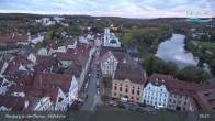 Archiv Foto Webcam Neuburg an der Donau - Hofkirche 02:00