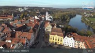 Archiv Foto Webcam Neuburg an der Donau - Hofkirche 08:00