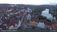 Archiv Foto Webcam Neuburg an der Donau - Hofkirche 02:00