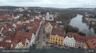 Archiv Foto Webcam Neuburg an der Donau - Hofkirche 08:00