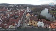 Archiv Foto Webcam Neuburg an der Donau - Hofkirche 12:00