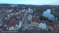 Archiv Foto Webcam Neuburg an der Donau - Hofkirche 16:00
