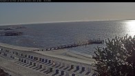 Archiv Foto Webcam Föhr: Wyk Oststrand 06:00