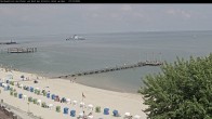 Archiv Foto Webcam Föhr: Wyk Oststrand 13:00