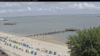 Archiv Foto Webcam Föhr: Wyk Oststrand 11:00
