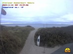 Archiv Foto Webcam Föhr: Nieblumer Wassersport Schule 15:00