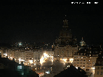 Archived image Webcam Dresden - Frauenkirche and Neumarkt square 18:00