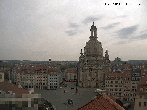 Archived image Webcam Dresden - Frauenkirche and Neumarkt square 07:00