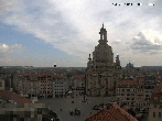 Archiv Foto Webcam Dresden - Frauenkirche und Neumarkt 09:00