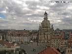 Archiv Foto Webcam Dresden - Frauenkirche und Neumarkt 11:00
