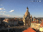 Archiv Foto Webcam Dresden - Frauenkirche und Neumarkt 17:00