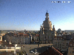 Archiv Foto Webcam Dresden - Frauenkirche und Neumarkt 07:00
