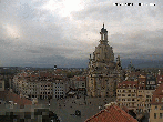 Archiv Foto Webcam Dresden - Frauenkirche und Neumarkt 18:00