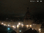 Archiv Foto Webcam Dresden - Frauenkirche und Neumarkt 01:00