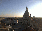 Archived image Webcam Dresden - Frauenkirche and Neumarkt square 05:00