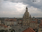 Archived image Webcam Dresden - Frauenkirche and Neumarkt square 09:00