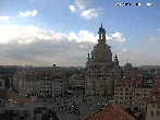Archiv Foto Webcam Dresden - Frauenkirche und Neumarkt 18:00