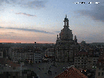 Archiv Foto Webcam Dresden - Frauenkirche und Neumarkt 20:00
