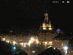 Archiv Foto Webcam Dresden - Frauenkirche und Neumarkt 22:00